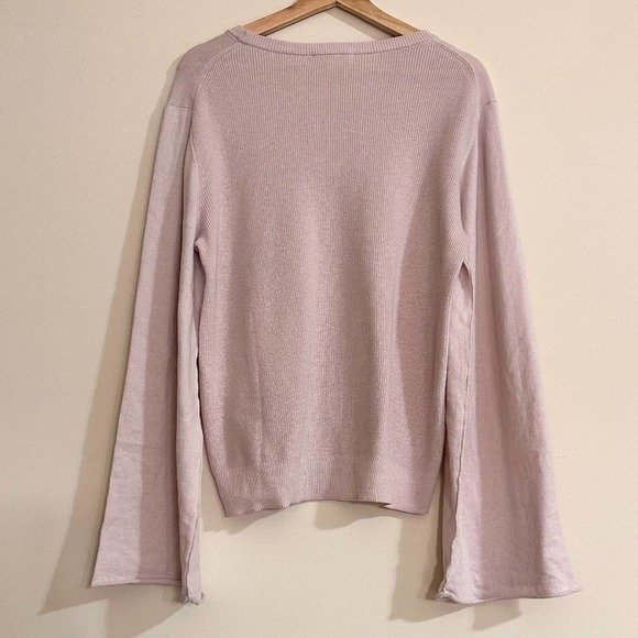 NWT Splendid sweater XL Off White Cream Crew neck - Picture 7 of 7